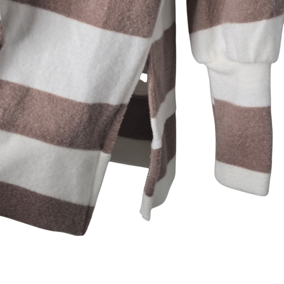 Blakeley Womens Addison Striped Boat Neck Sweatshirt Size Large / XL - Picture 4 of 7